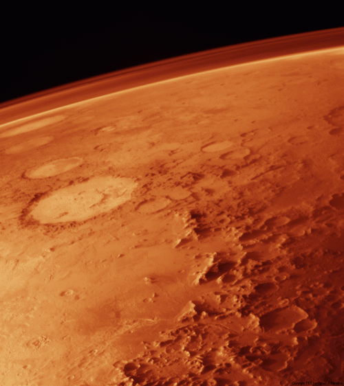 L'atmosphère de Mars
