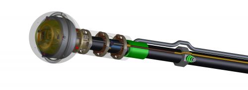 Gecombineerde sonde – ontwerptekening. 