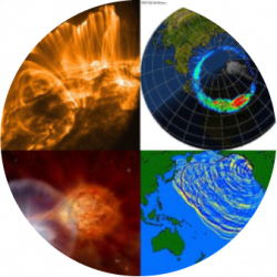Phénomènes naturels dans l'espace et sur Terre 