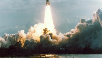 STS-45 launch